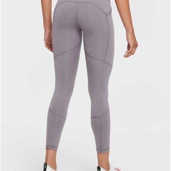 Nike Women's DRI-FIT ADV Run Division Epic Luxe, Grey, XS - Picture 2 of 7